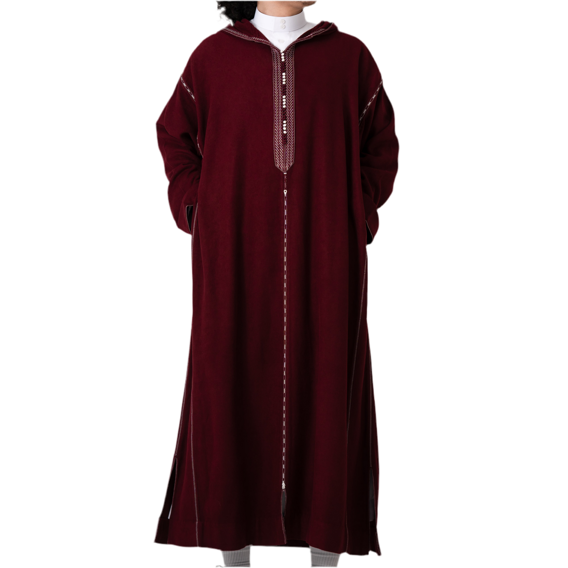 Robe Caftan Marocain Caftan Rubis Ruby Moroccan Thobe – Annaqah
